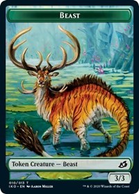 Beast (010) // Hydra Double-Sided Token [Commander 2020 Tokens] | Total Play