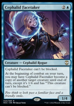 Cephalid Facetaker (Promo Pack) [Streets of New Capenna Commander Promos] | Total Play