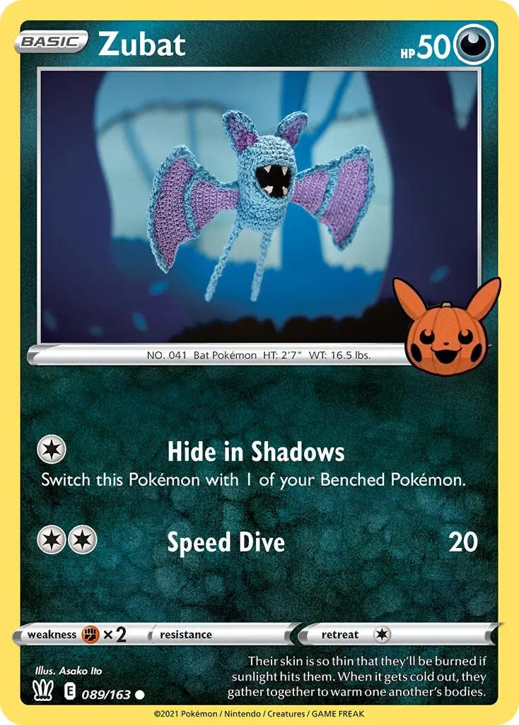 Zubat (089/163) [Trick or Trade] | Total Play