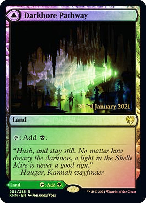 Darkbore Pathway // Slitherbore Pathway [Kaldheim Prerelease Promos] | Total Play