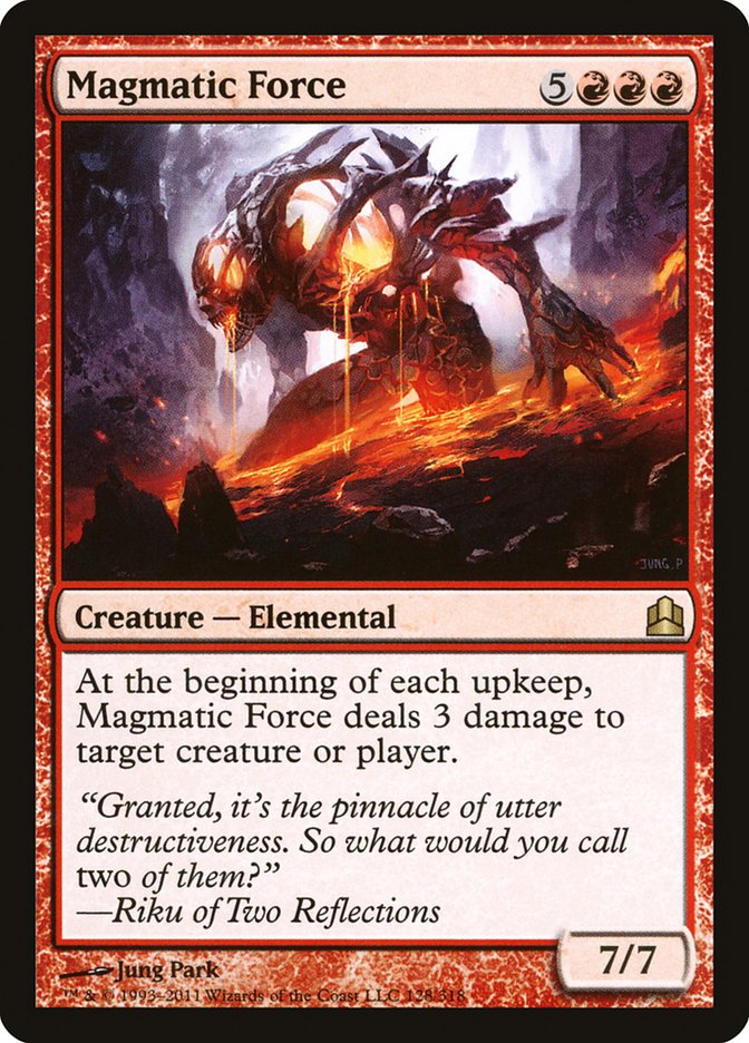 Magmatic Force [Commander 2011] | Total Play