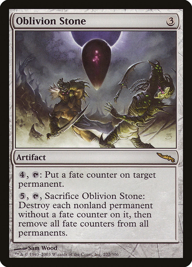 Oblivion Stone [Mirrodin] | Total Play