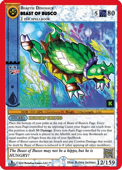 Beast Of Busco [Cryptid Nation: Kickstarter Edition] | Total Play