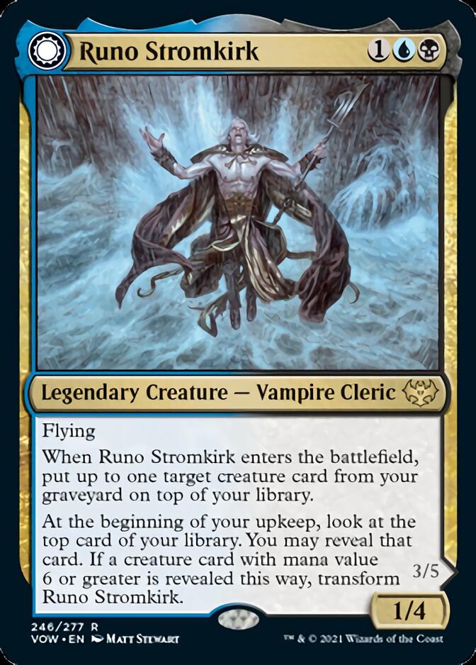 Runo Stromkirk // Krothuss, Lord of the Deep [Innistrad: Crimson Vow] | Total Play