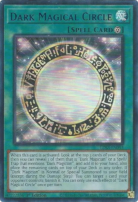 Dark Magical Circle (Blue) [LDS3-EN093] Ultra Rare | Total Play