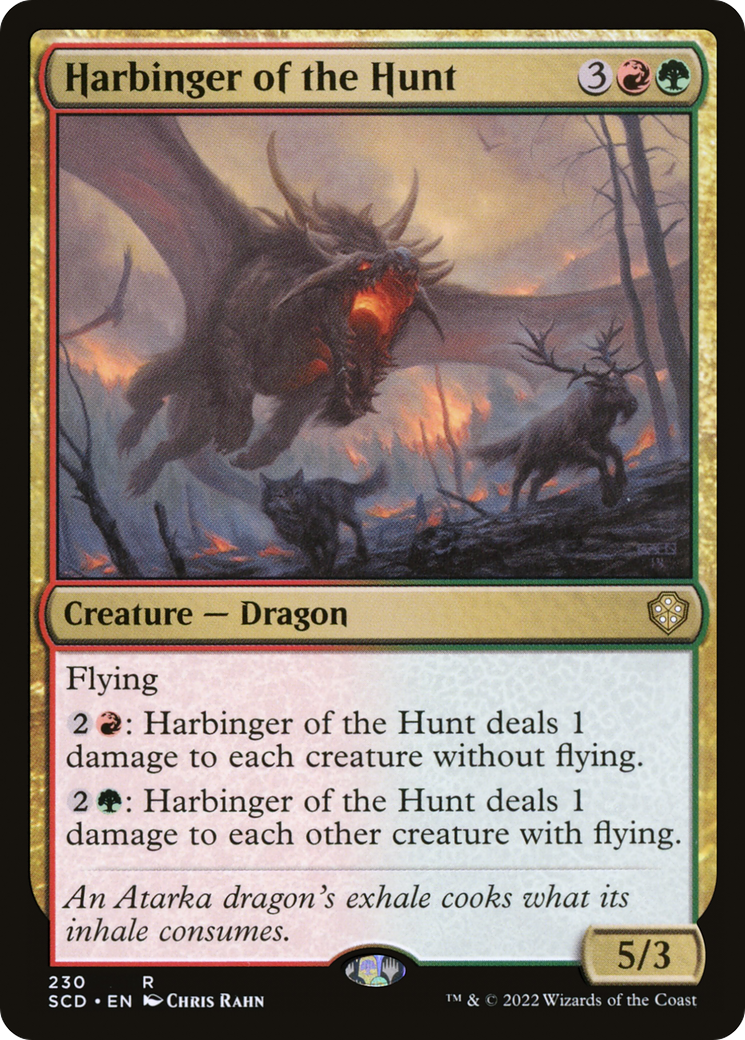 Harbinger of the Hunt [Starter Commander Decks] | Total Play