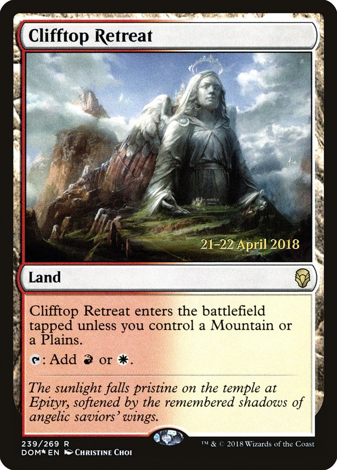 Clifftop Retreat [Dominaria Prerelease Promos] | Total Play