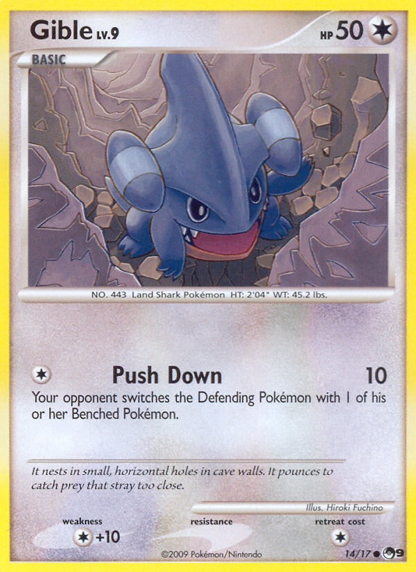 Gible (14/17) [POP Series 9] | Total Play
