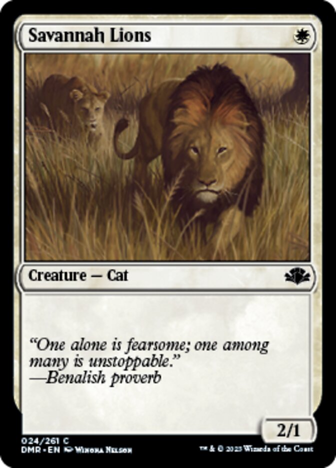 Savannah Lions [Dominaria Remastered] | Total Play