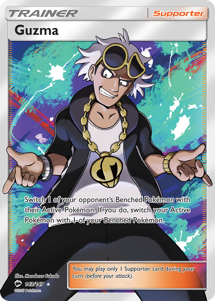 Guzma (143/147) [Sun & Moon: Burning Shadows] | Total Play