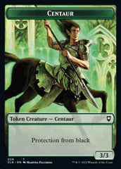 Horror // Centaur Double-Sided Token [Commander Legends: Battle for Baldur's Gate Tokens] | Total Play