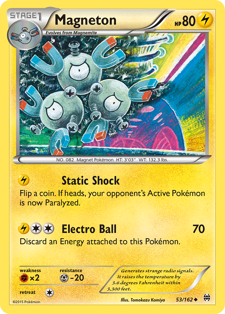 Magneton (53/162) [XY: BREAKthrough] | Total Play