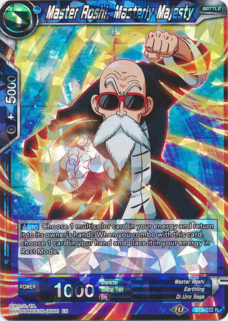 Master Roshi, Masterly Majesty (BT8-032) [Malicious Machinations] | Total Play