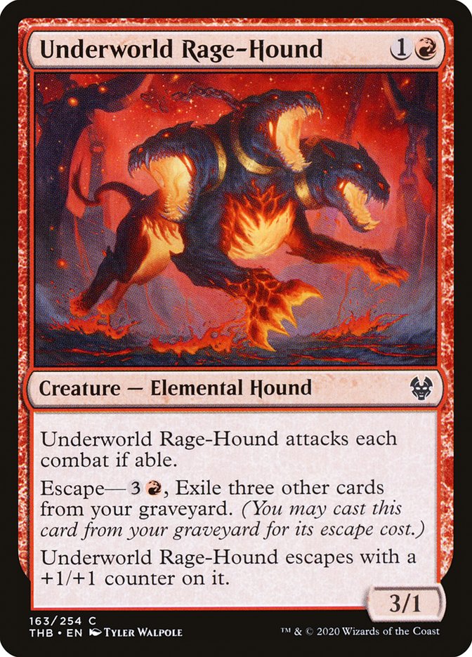 Underworld Rage-Hound [Theros Beyond Death] | Total Play