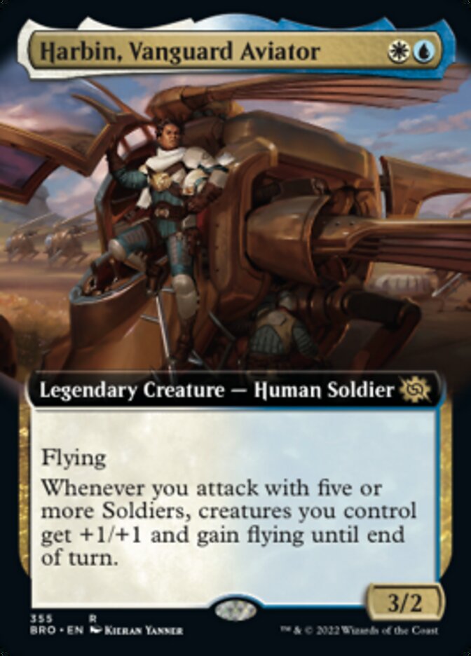 Harbin, Vanguard Aviator (Extended Art) [The Brothers' War] | Total Play