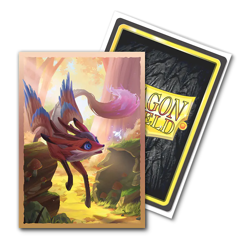 Dragon Shield: Standard 100ct Brushed Art Sleeves - The Fawnix | Total Play