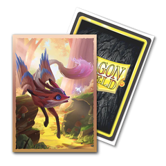 Dragon Shield: Standard 100ct Brushed Art Sleeves - The Fawnix | Total Play