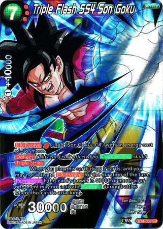 Triple Flash SS4 Son Goku (BT4-003) [Revision Pack 2020] | Total Play