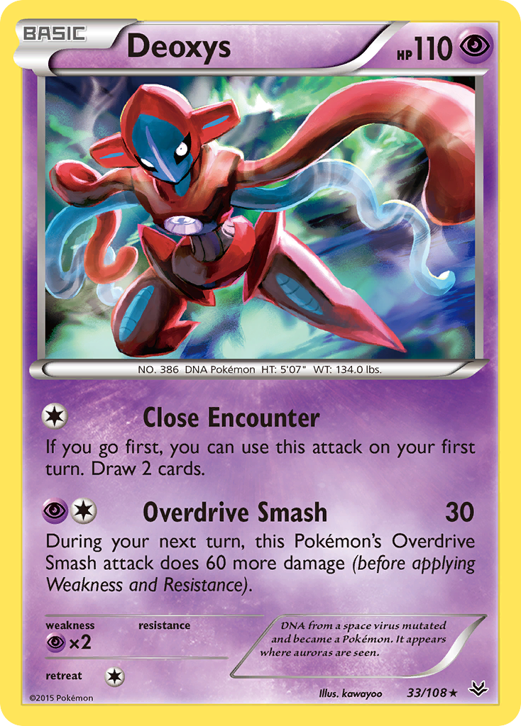 Deoxys (33/108) [XY: Roaring Skies] | Total Play