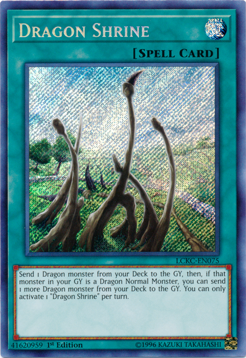 Dragon Shrine [LCKC-EN075] Secret Rare | Total Play