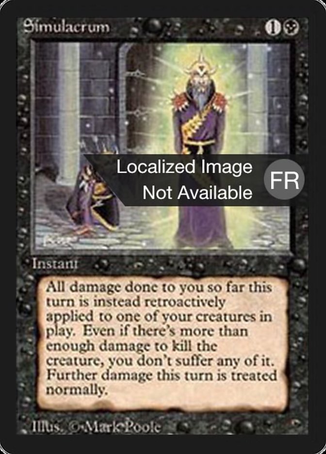 Simulacrum [Foreign Black Border] | Total Play