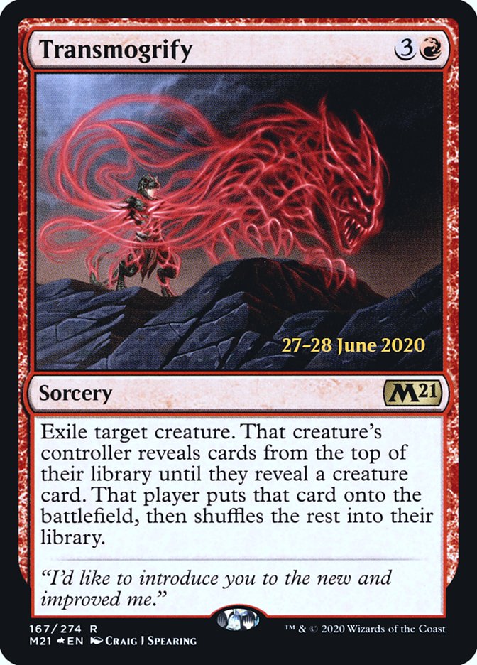 Transmogrify [Core Set 2021 Prerelease Promos] | Total Play