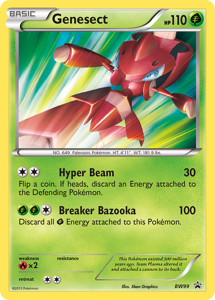 Genesect (BW99) [Black & White: Black Star Promos] | Total Play