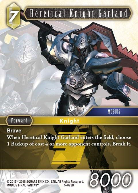 Heretical Knight Garland [Opus V] | Total Play