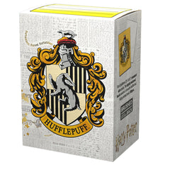 Dragon Shield: Standard 100ct Art Sleeves - Wizarding World (Hufflepuff) | Total Play