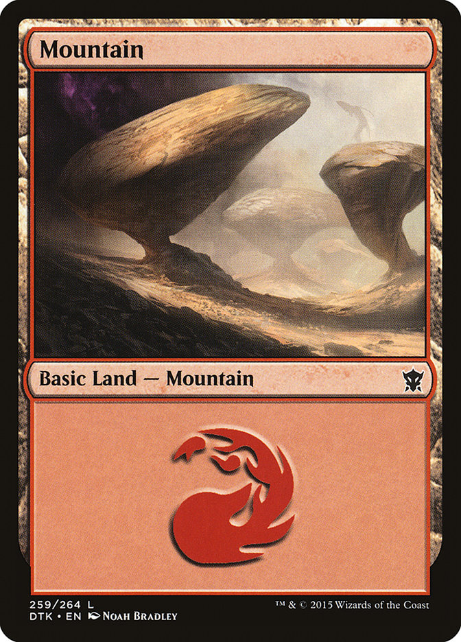 Mountain (259) [Dragons of Tarkir] | Total Play