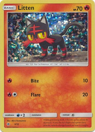 Litten (3/12) [McDonald's Promos: 2017 Collection] | Total Play