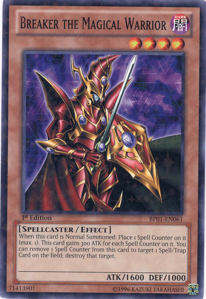 Breaker the Magical Warrior [BP01-EN061] Starfoil Rare | Total Play