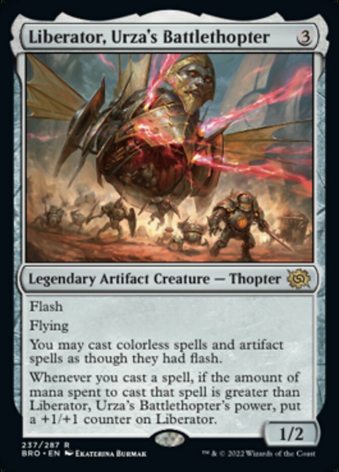 Liberator, Urza's Battlethopter [The Brothers' War] | Total Play