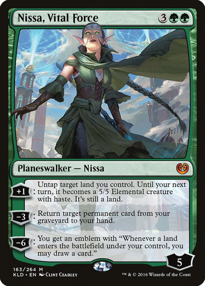 Nissa, Vital Force [Kaladesh Promos] | Total Play