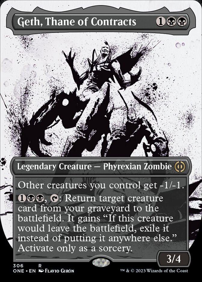 Geth, Thane of Contracts (Borderless Ichor) [Phyrexia: All Will Be One] | Total Play