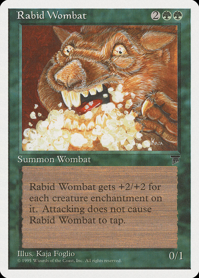 Rabid Wombat [Chronicles] | Total Play