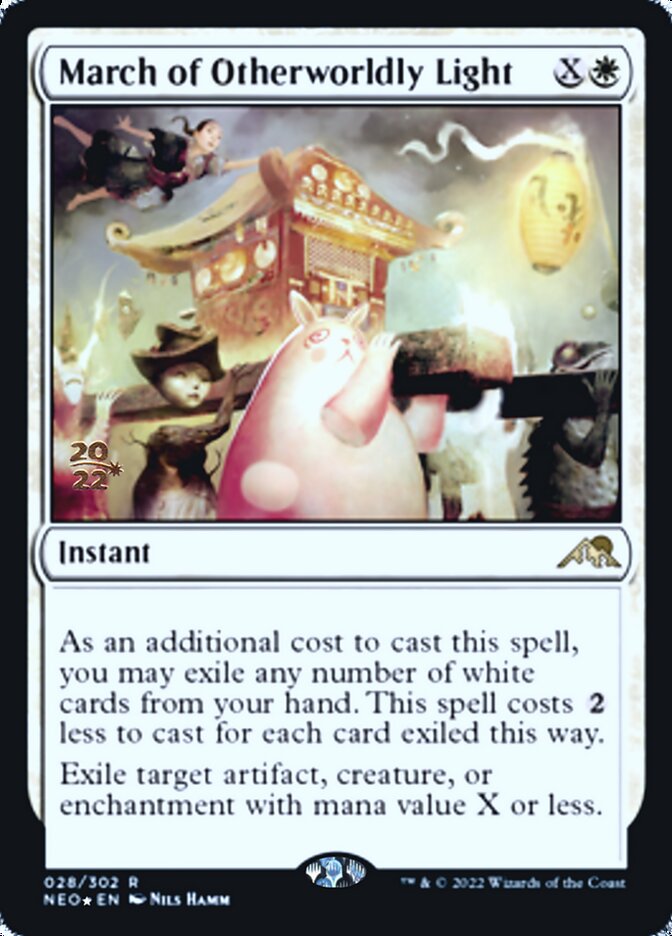 March of Otherworldly Light [Kamigawa: Neon Dynasty Prerelease Promos] | Total Play