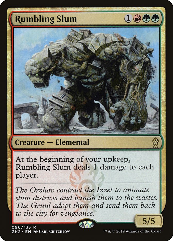 Rumbling Slum [Ravnica Allegiance Guild Kit] | Total Play