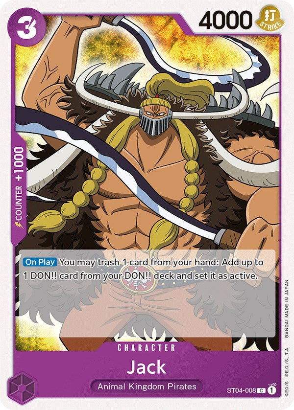 Jack [Starter Deck: Animal Kingdom Pirates] | Total Play