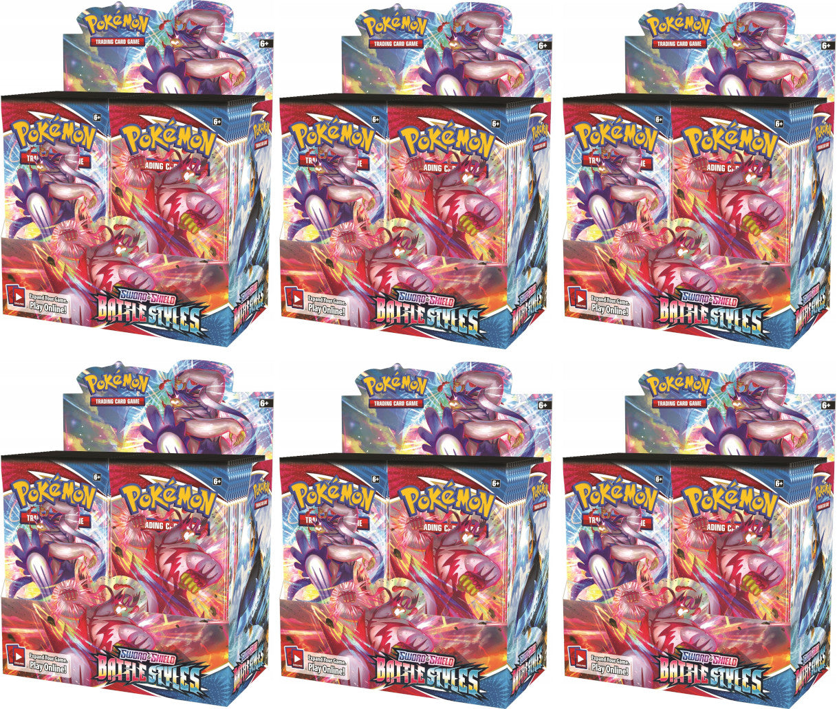 Sword & Shield: Battle Styles - Booster Box Case | Total Play