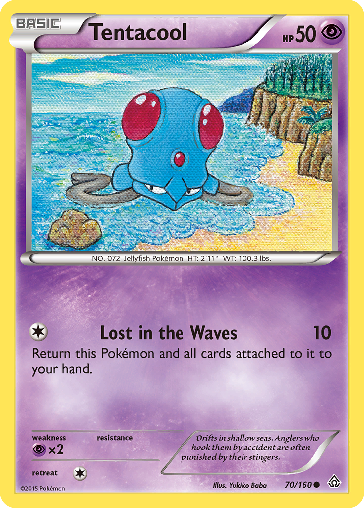 Tentacool (70/160) [XY: Primal Clash] | Total Play