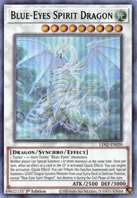 Blue-Eyes Spirit Dragon (Green) [LDS2-EN020] Ultra Rare | Total Play