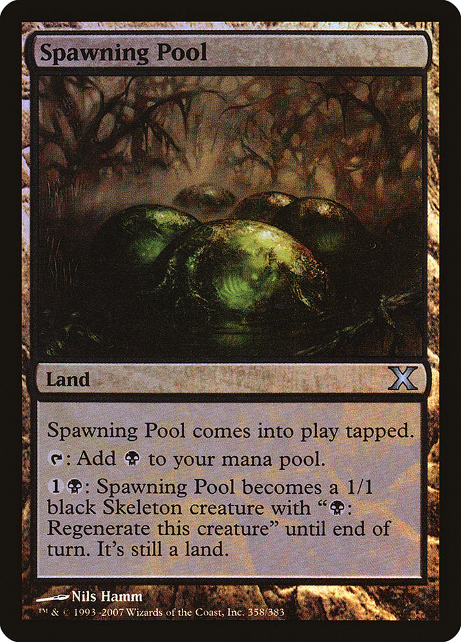 Spawning Pool (Premium Foil) [Tenth Edition] | Total Play