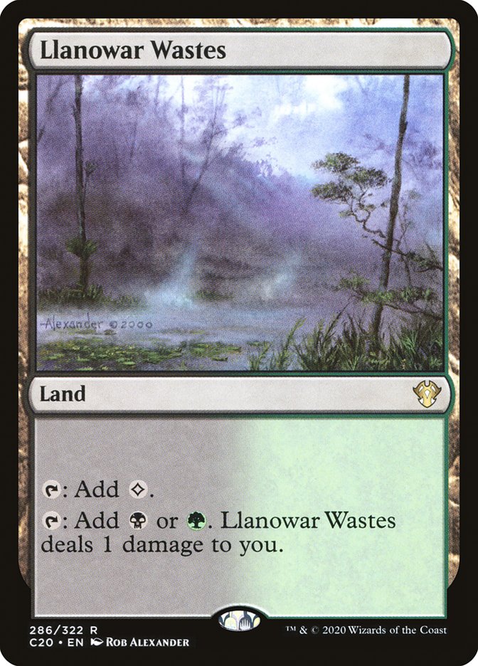 Llanowar Wastes [Commander 2020] | Total Play