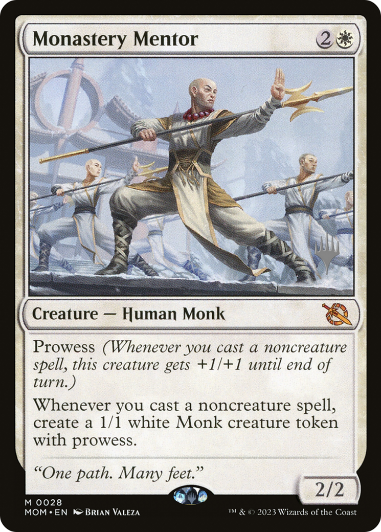 Monastery Mentor (Promo Pack) [March of the Machine Promos] | Total Play