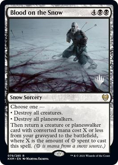 Blood on the Snow (Promo Pack) [Kaldheim Promos] | Total Play