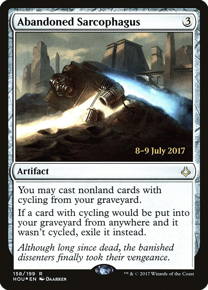 Abandoned Sarcophagus [Hour of Devastation Prerelease Promos] | Total Play