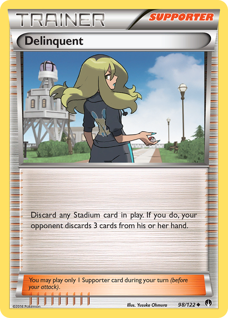 Delinquent (98/122) [XY: BREAKpoint] | Total Play