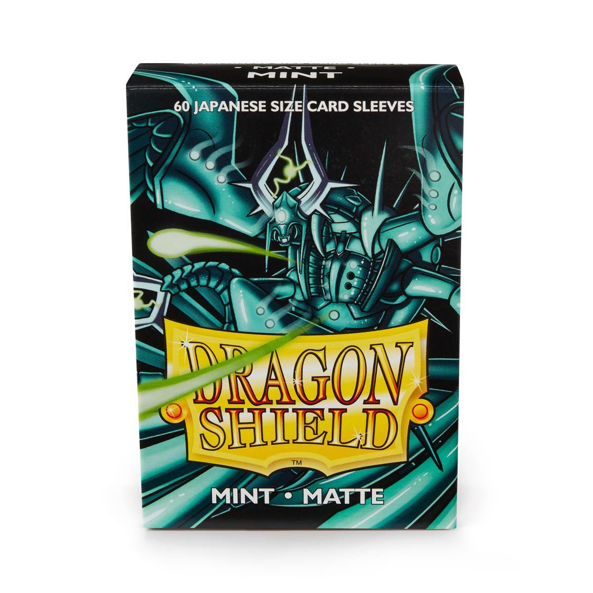 Dragon Shield: Japanese Size 60ct Sleeves - Mint (Matte) | Total Play