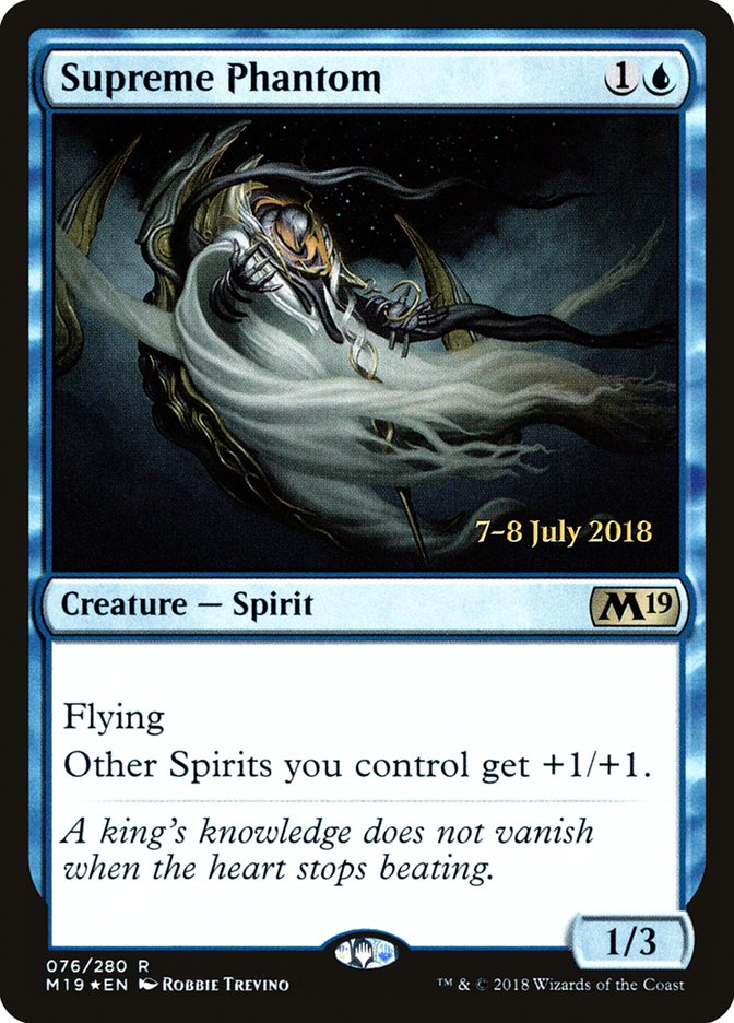 Supreme Phantom [Core Set 2019 Prerelease Promos] | Total Play